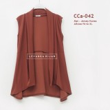 CCa-042 Cardigan Tanpa Lengan
